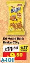 ETİ MISIRLI BALIK KRAKER 70 G
